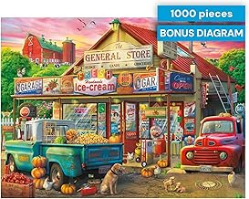 Buffalo Games - Eduard - Country Store - 1000 Piece Jigsaw Puzzle for Adults -Challenging Puzzle Perfect for Game Nights - Finished Size is 26.75 x 19.75