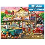 Buffalo Games - Country Store - Eduard - 1000 Piece Fall Jigsaw Puzzle for Adults - Challenging Autumn Puzzle Perfect for Game Nights - Country Life Collection - Finished Size is 26.75 x 19.75