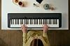 Casio CT-S1BK Casiotone piano keyboard, black with 61 stroke sensitive keys