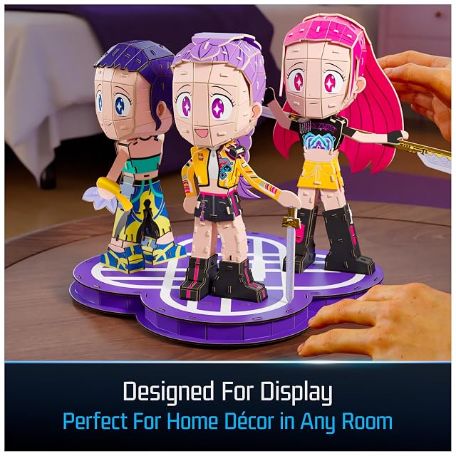 Foto 5 de 8 de 4D Build KPOP Huntrix Chibi Set