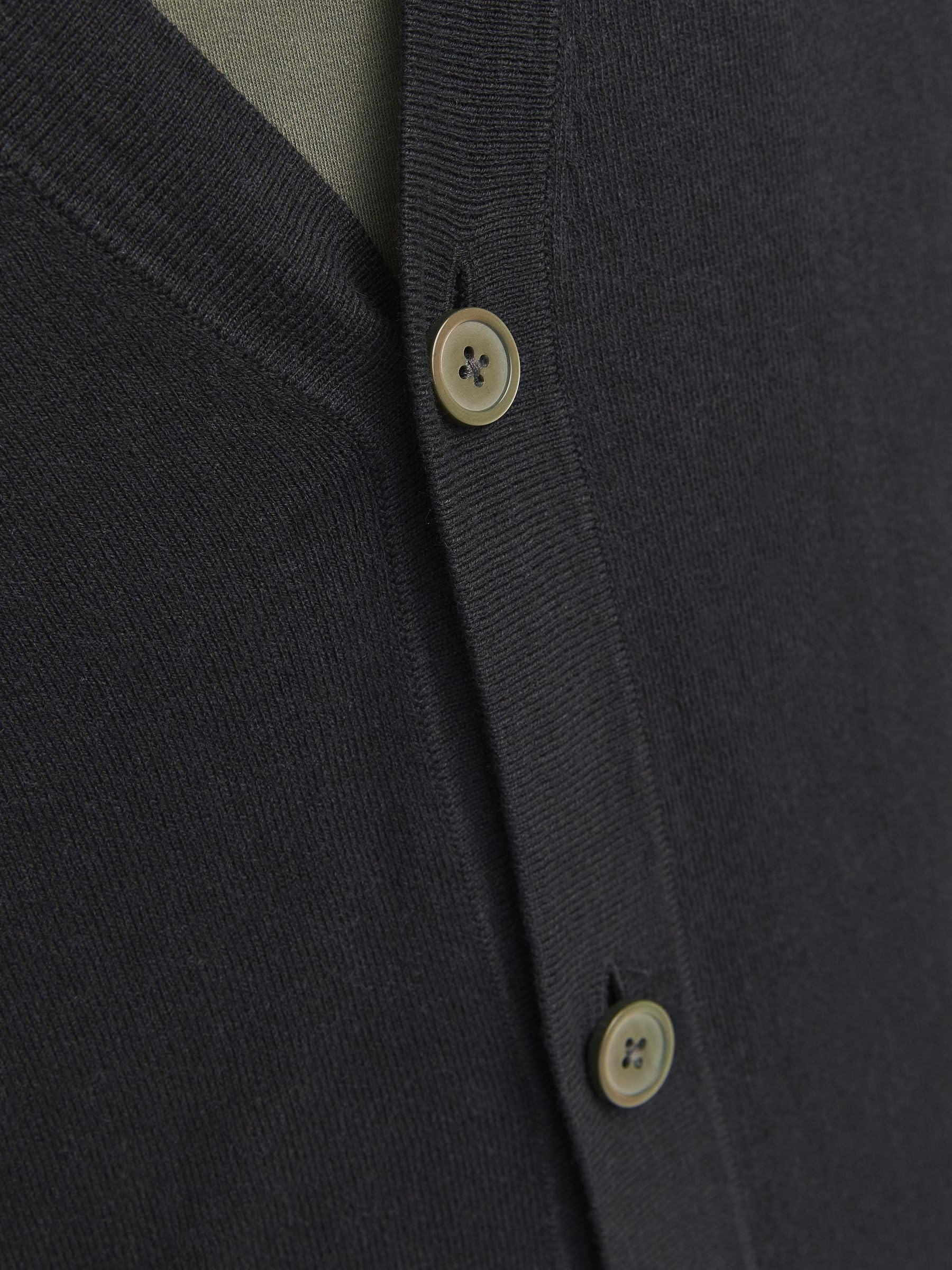 JACK & JONES Male Strickjacke Einfarbig Strickjacke