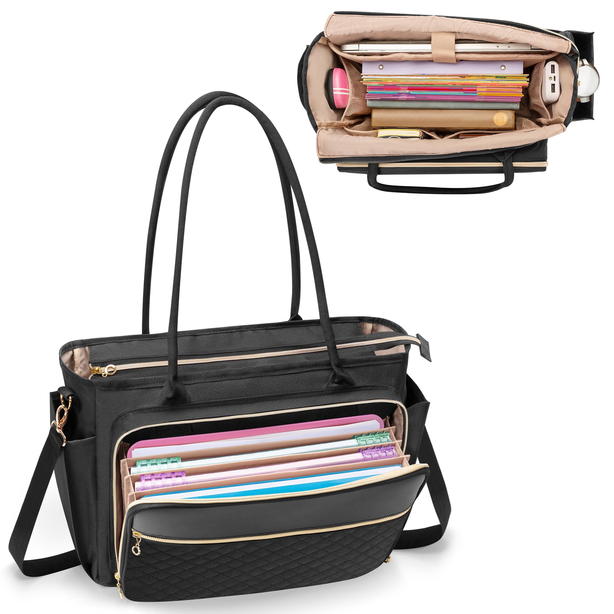 仕事も通勤もこれ一つ！大容量＆高耐久のLuxja教師バッグで快適ライフ