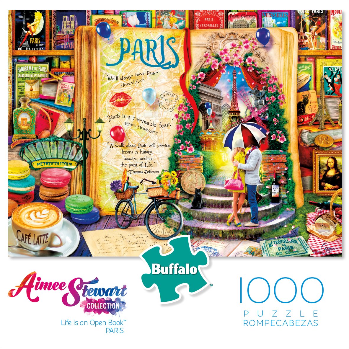 Amazon.com: Buffalo Games - Aimee Stewart - Life Is an Open Book