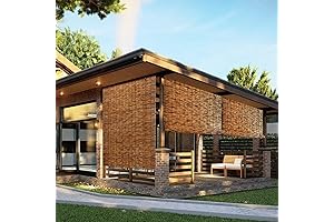 Persianas para Patio Exterior: Persianas de Bambú Naturales y Resistentes para Ventanas