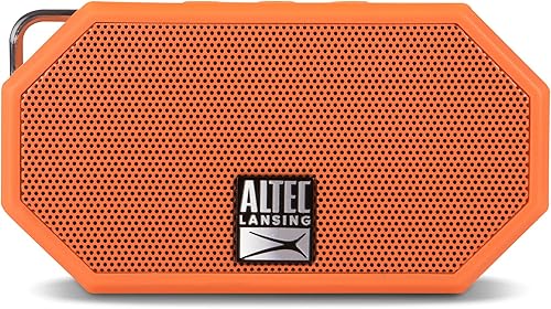 Altec Lansing IMW257 Mini H2O - parlante Bluetooth a prueba de agua, arena, nieve y golpes