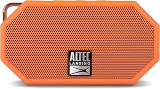 Altec Lansing Mini H2O - Waterproof Bluetooth Speaker, IP67 Certified & Floats in Water, Compact & Portable Speaker for Hiking, Camping, Pool, and Beach