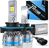 FAHREN 120W High Power H13 Fog Bulbs, 800% Brighter 1:1 Design 9008 Light Bulbs,40,000 Lumens, 6500K Cool White, Plug & Play with CANBUS Ready, Pack of 2