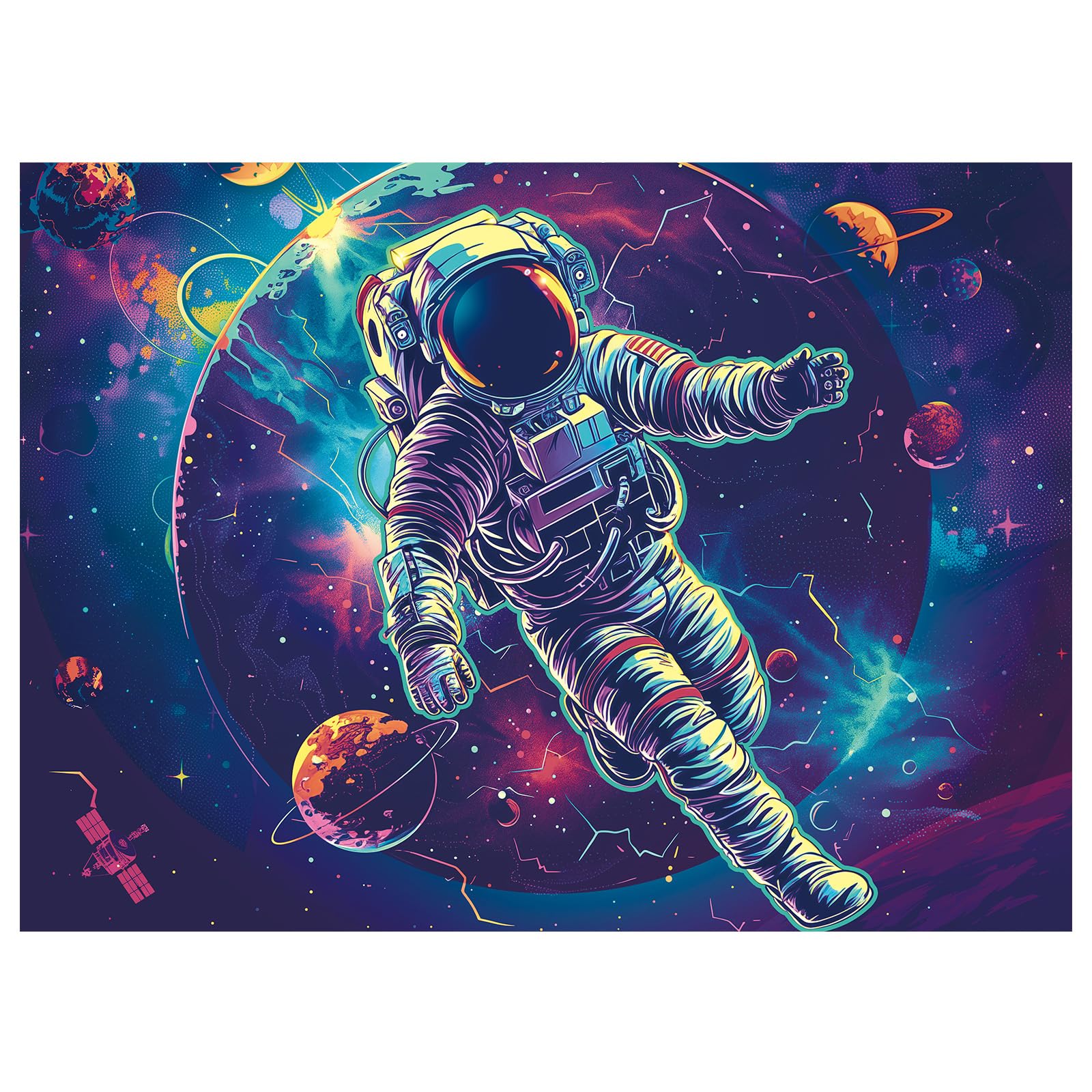 TaileNanhai Puzzles for Adults 500 Piece Puzzle Astronaut Space Exploration