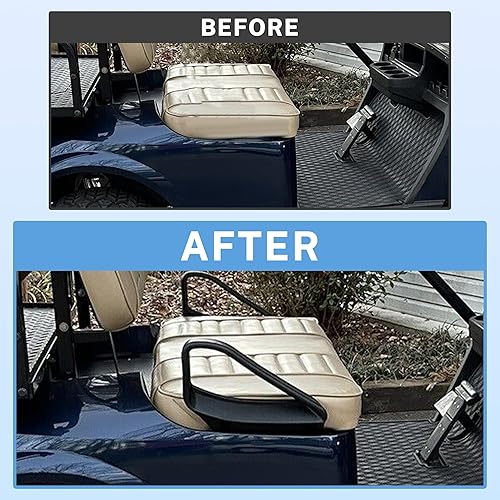 Miniatura 6 de HECASA Par de manijas de asiento de carrito de golf compatibles con EZGO TXT 1994 en adelante de repuesto de gas y eléctrico para 71701-G01