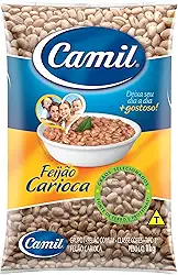 Feijão Carioca Tipo 1 Camil Pct 1kg