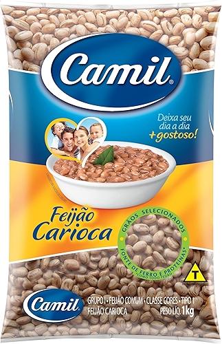 Feijão Carioca Tipo 1 Camil Pct 1kg