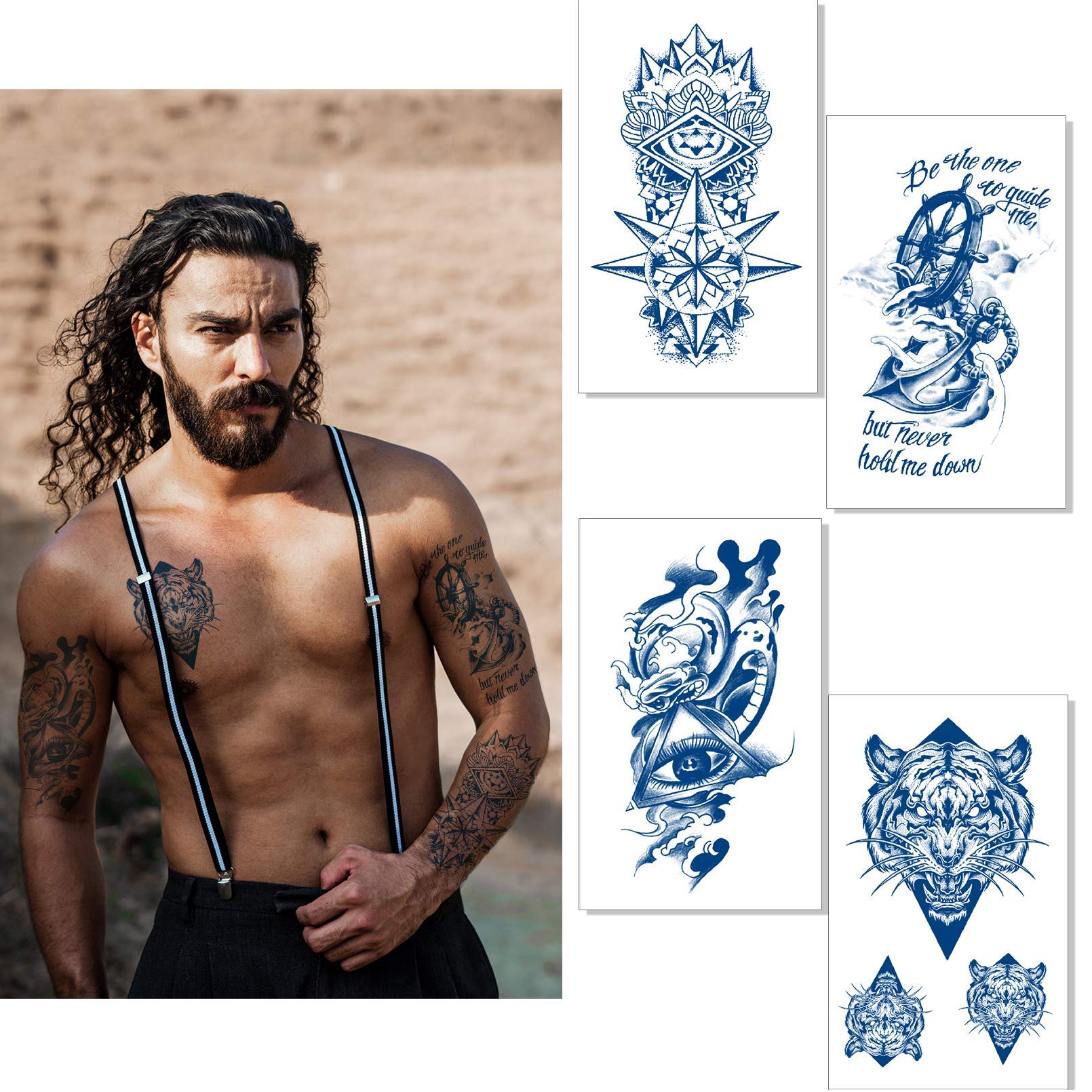 Aresvns Premium Temporary Tattoo for Men LongLasting 23 Weeks
