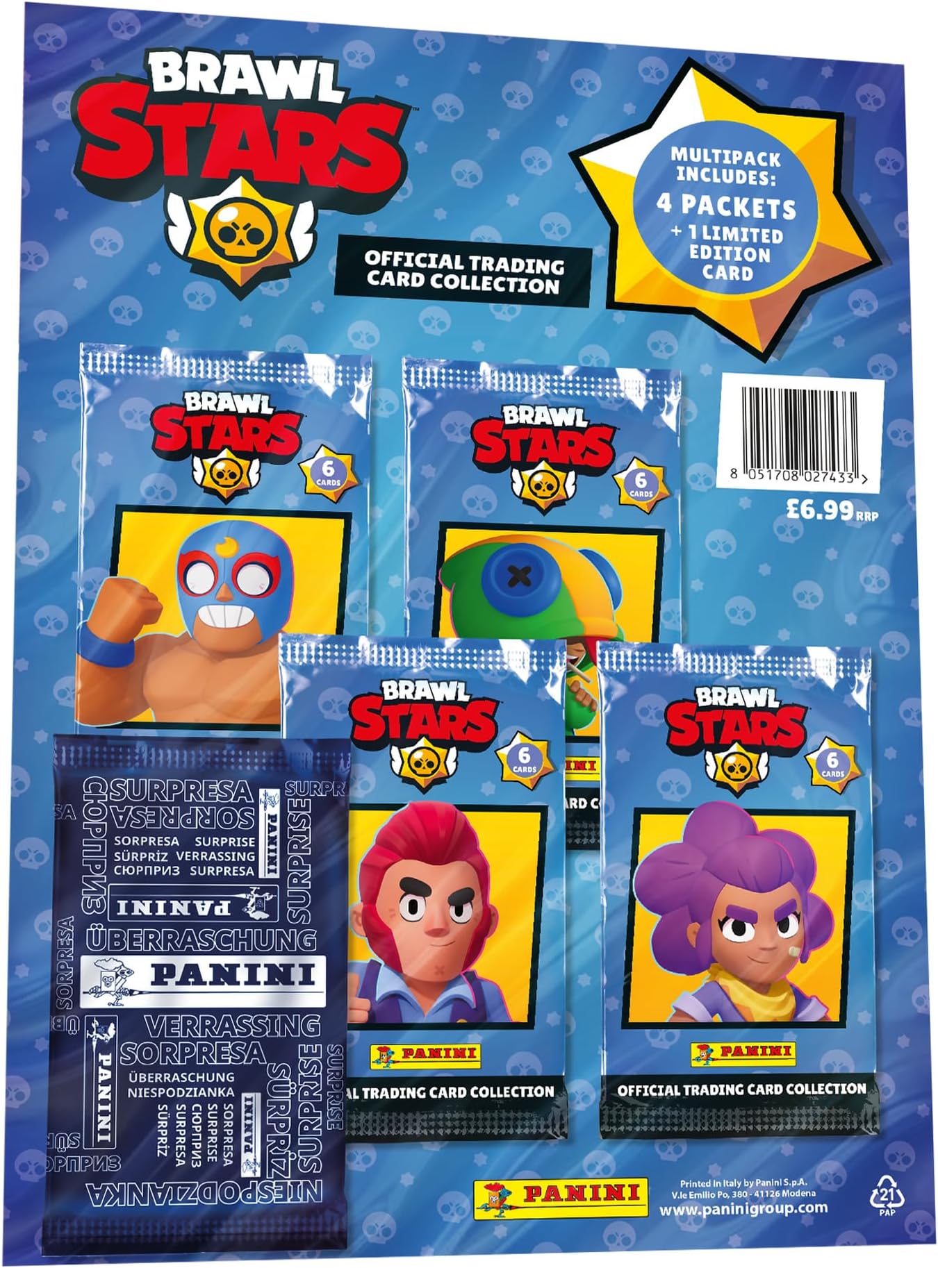 Brawl Stars Trading Card Collection - Multipack