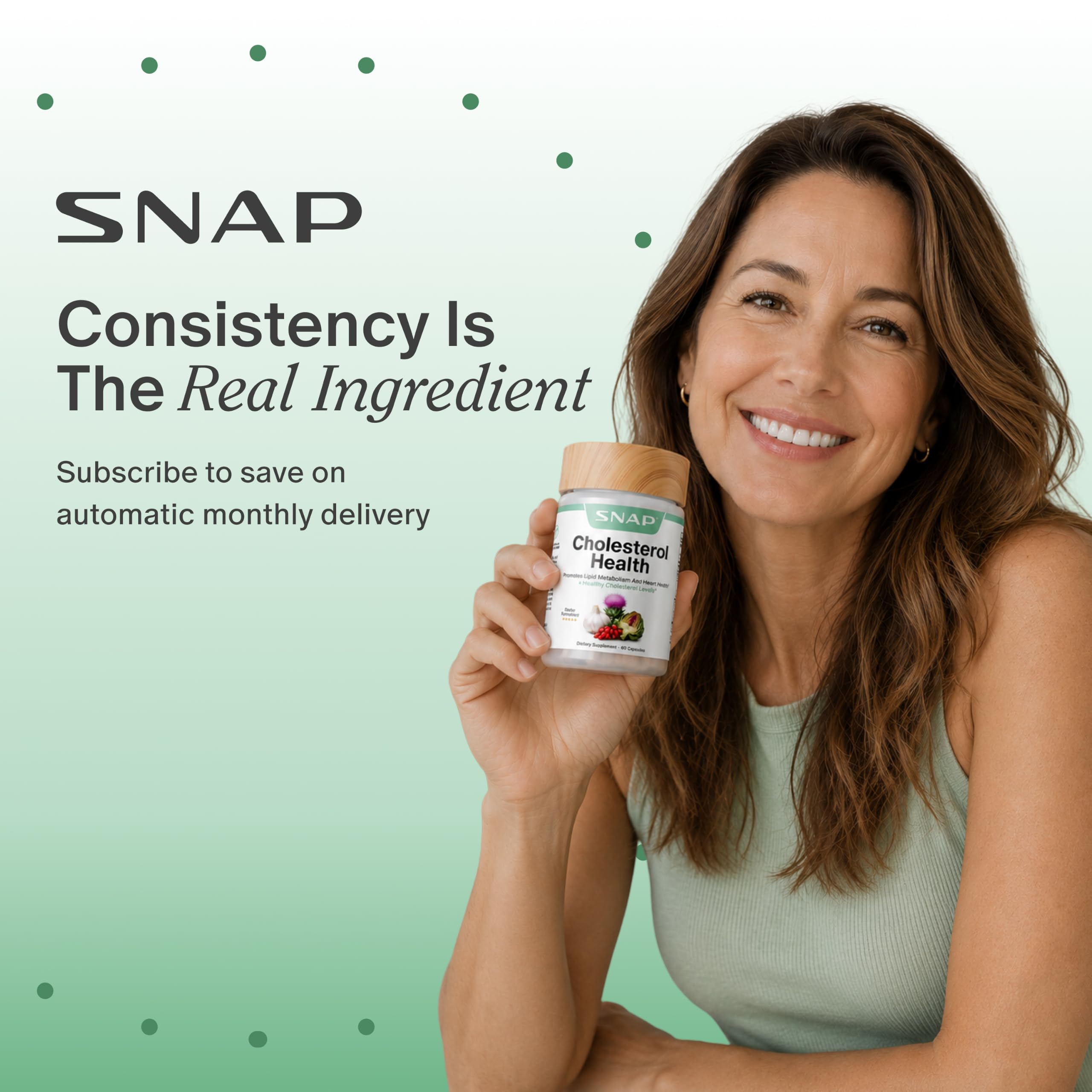 Snap Supplements Cholesterol Health, Berberine, Milk Thistle, 60 Capsules — Amazon image 8