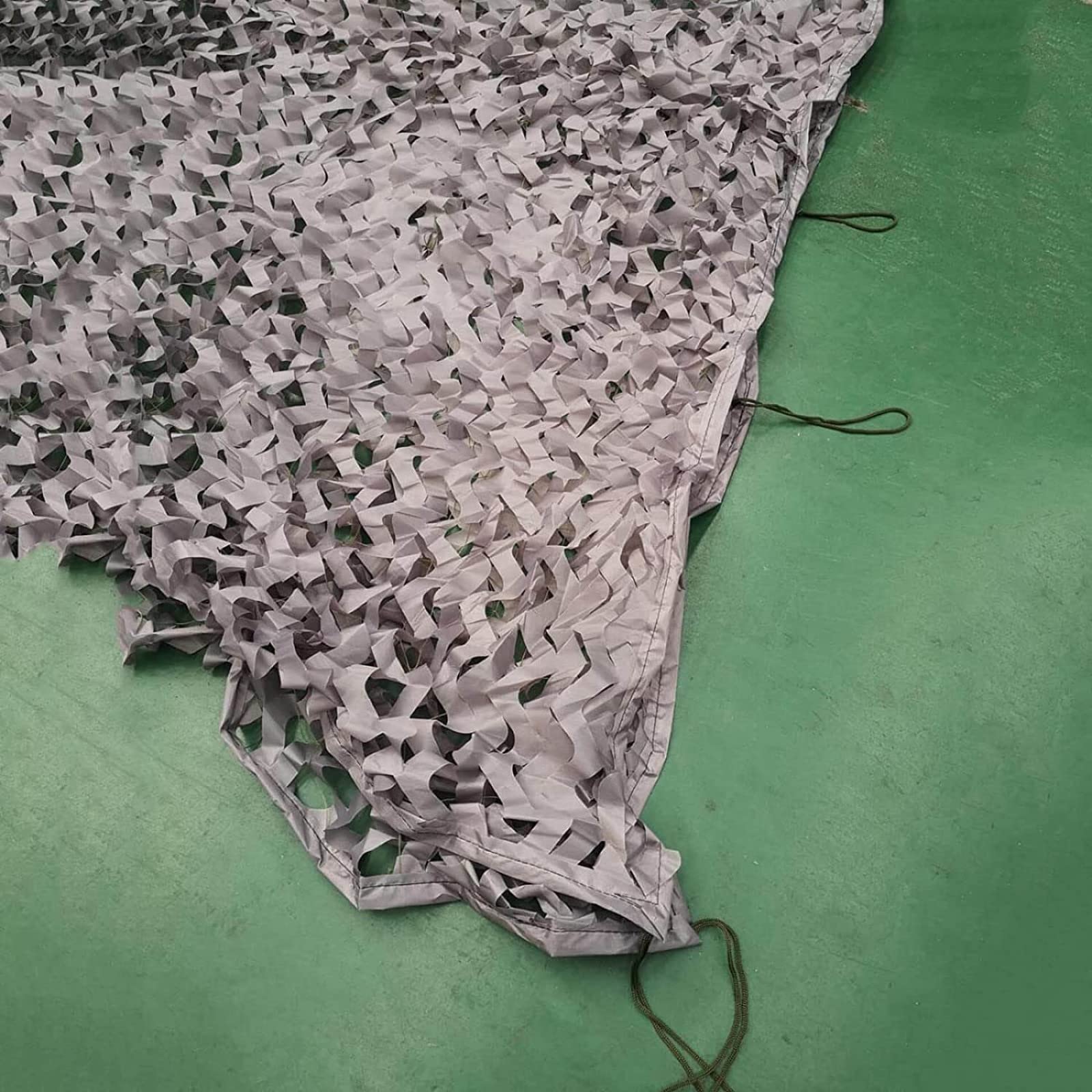 Buiten Camouflagenetten,Grijze Versterkte Camouflagenet,Schaduwnet Voor Tuin Pergola,Camouflagenet Leger,Kamperen,Decoratie,Camouflagenet Jacht ,Autodekking,Zonnescherm,Grey-1.5x3m(4.9 * 9.8ft