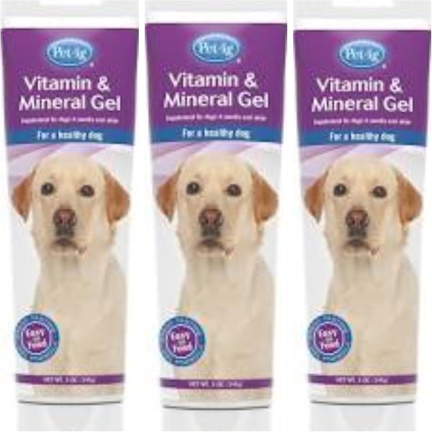 PetAg Vitamin & Mineral Gel Supplement for Dogs 5oz bottle