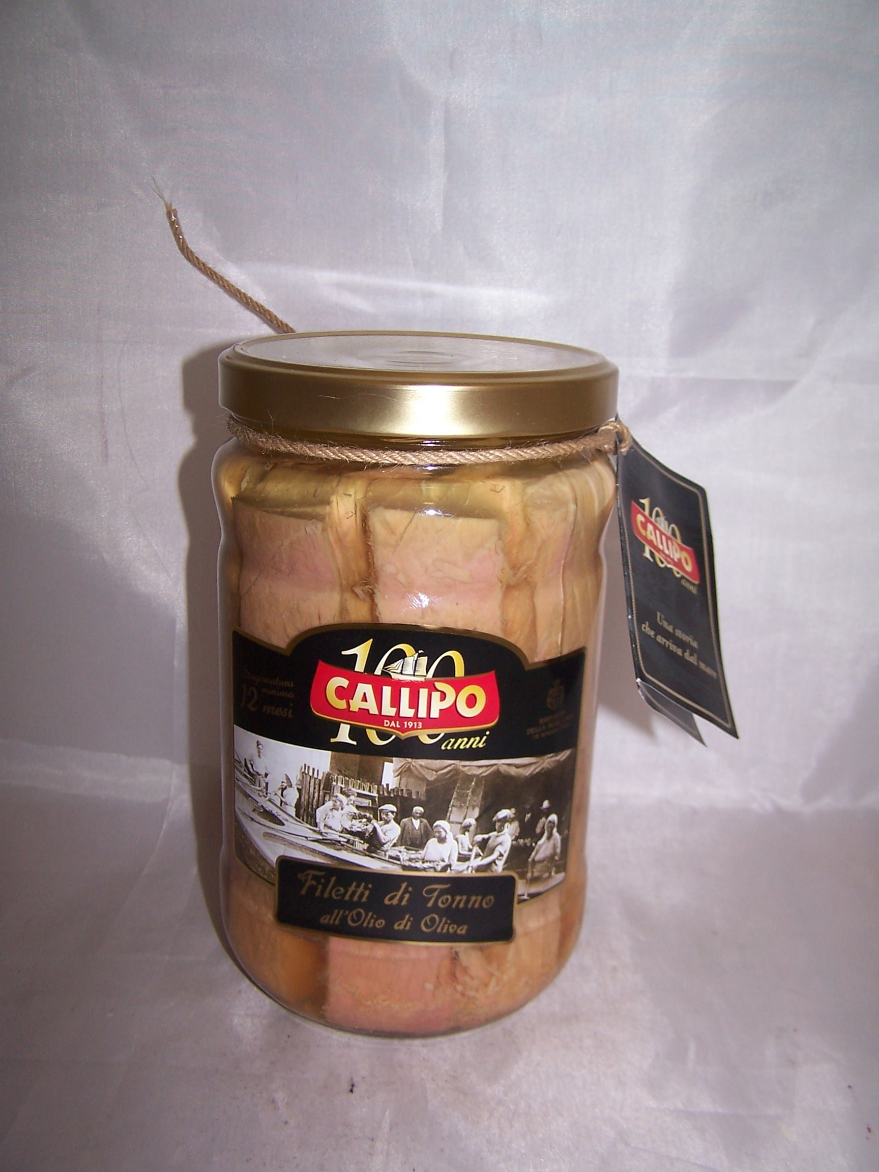 Filetti Di Tonno All'Olio D'Oliva Callipo 1650 G In Astuccio