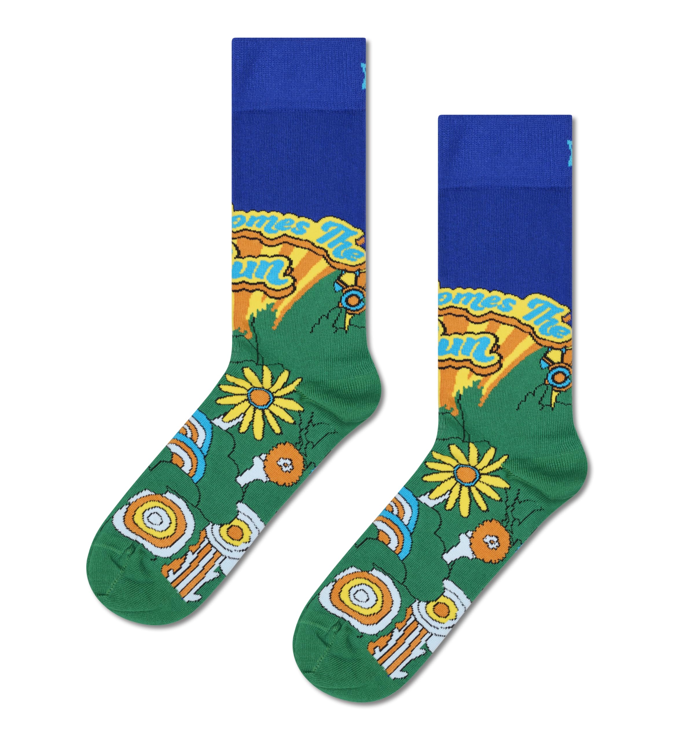 Happy Socks Calzini The Beatles 6-Pack Gift Set Cotone Unisex Nero 41-46