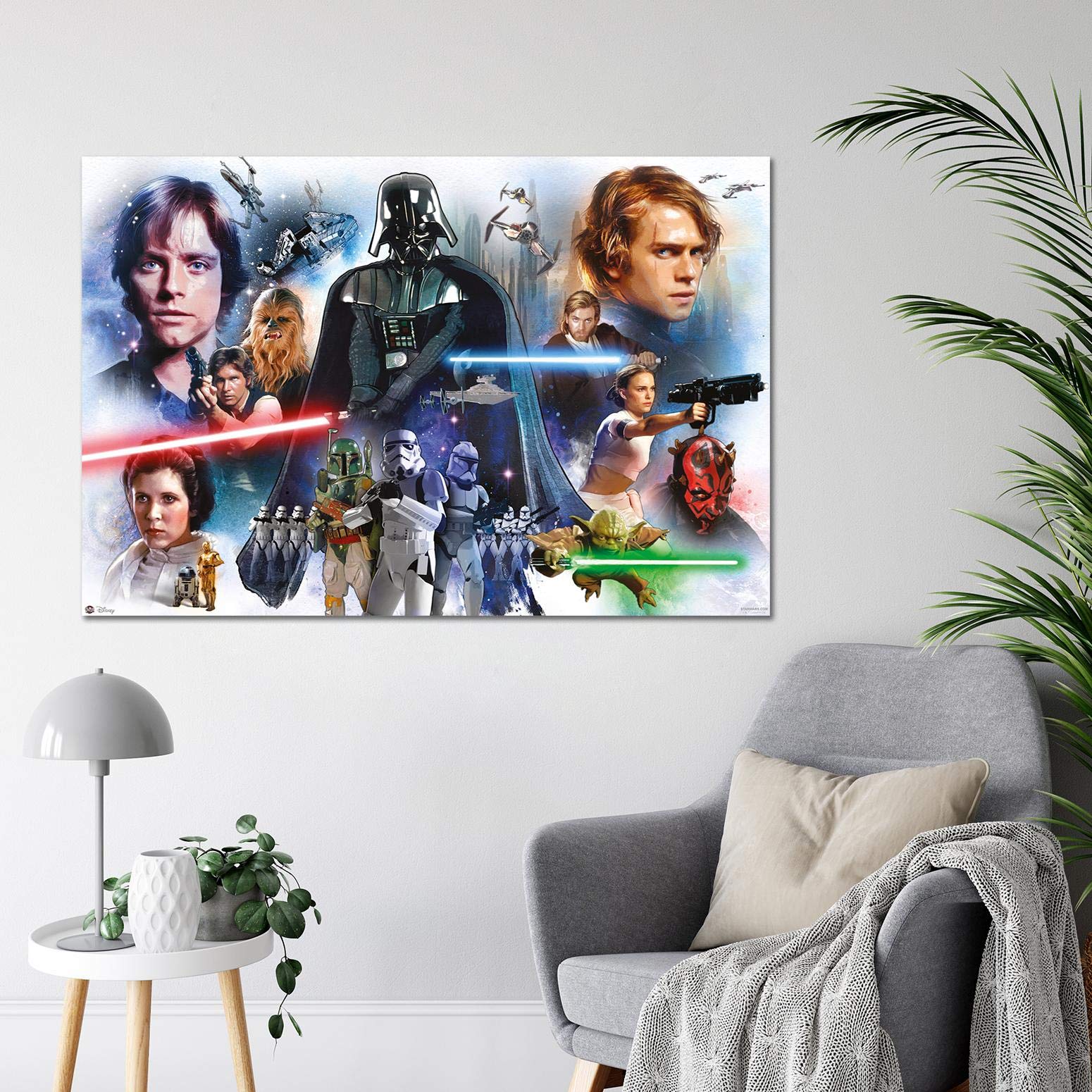Close Up Poster Star Wars - Empire Strikes Back (68,5cm x 101,5cm) : Irvin Kershner