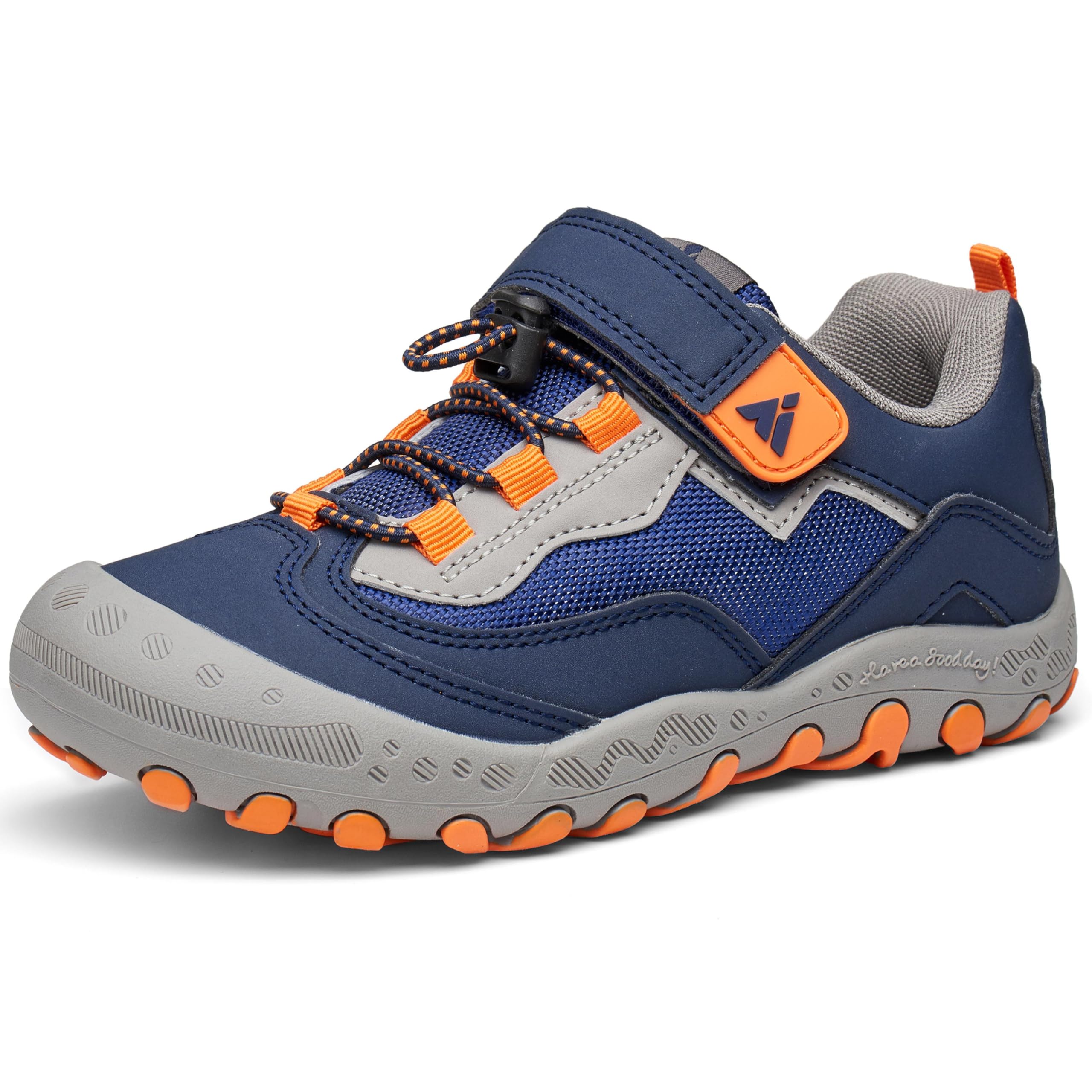 Mishansha Wanderschuhe Kinder Sports Sneaker Mädchen Laufschuhe Leicht Turnschuhe Outdoor Trekkingschuhe Blau 24