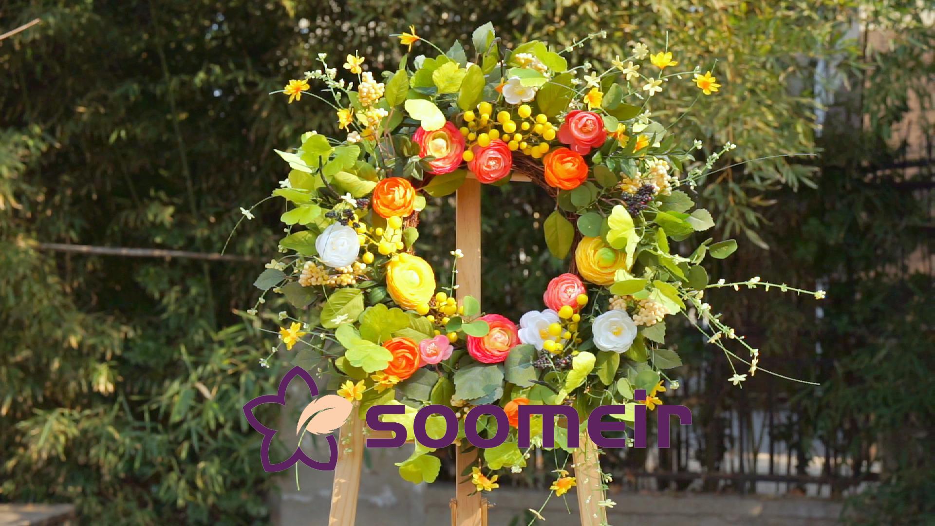 Amazon.com: Spring Summer Wreaths for Front Door Outside 24 Inch