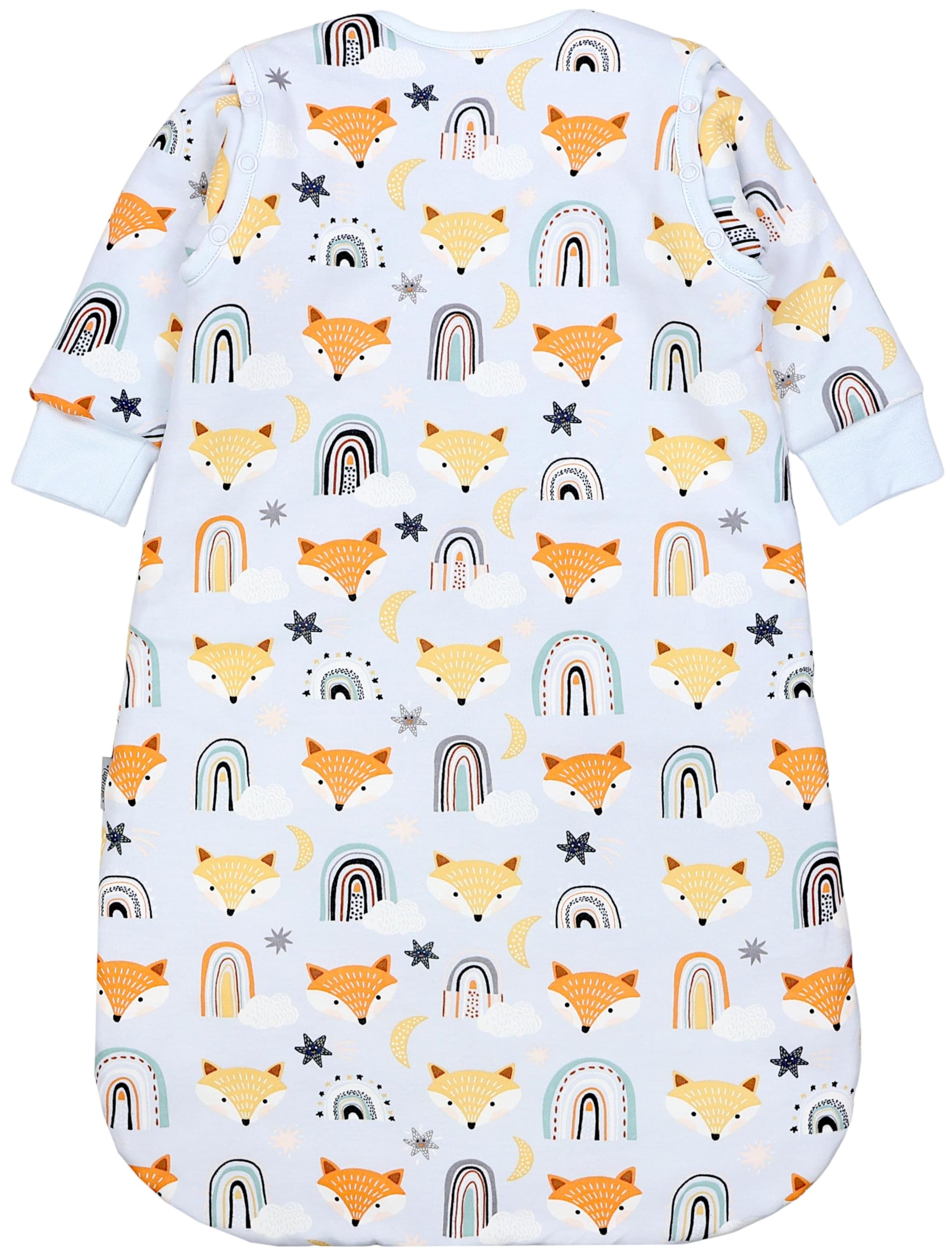 TupTam Sacco Nanna 2.5 TOG – Sacco Nanna Neonato Tutto l’anno con Maniche Rimovibili, Cotone OEKO-TEX
