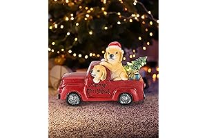 Vintage Style Christmas Truck Decor