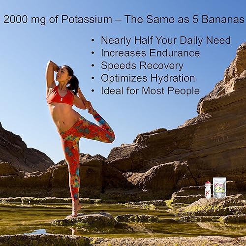 Miniatura 10 de Suplemento de fibra electrolitos en polvo  0.32 oz de fibra prebiótica + 2000 mg de suplemento de potasio + magnesio  Alivio de calambres  Paquetes