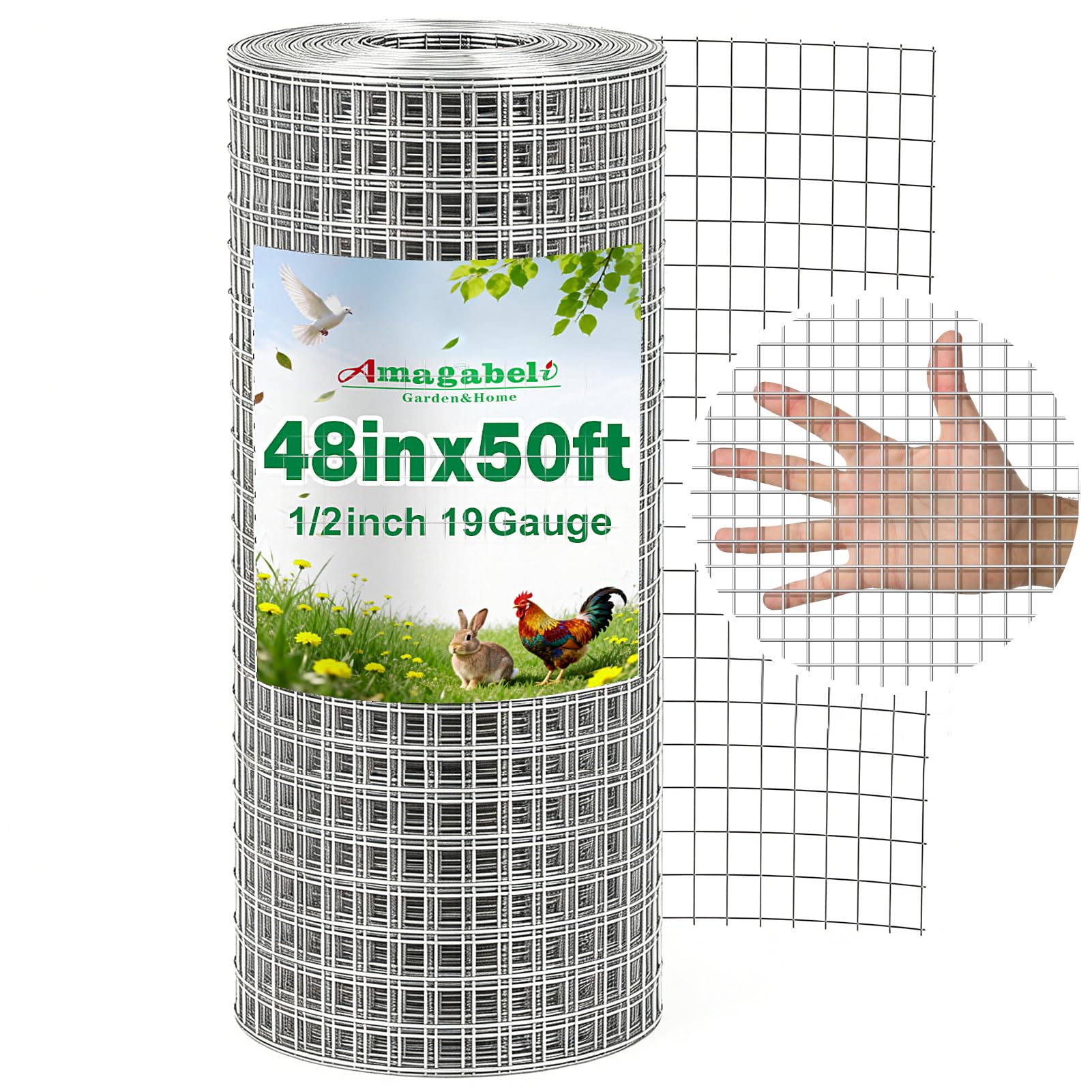 Amagabeli Hardware Cloth 1/2 inch