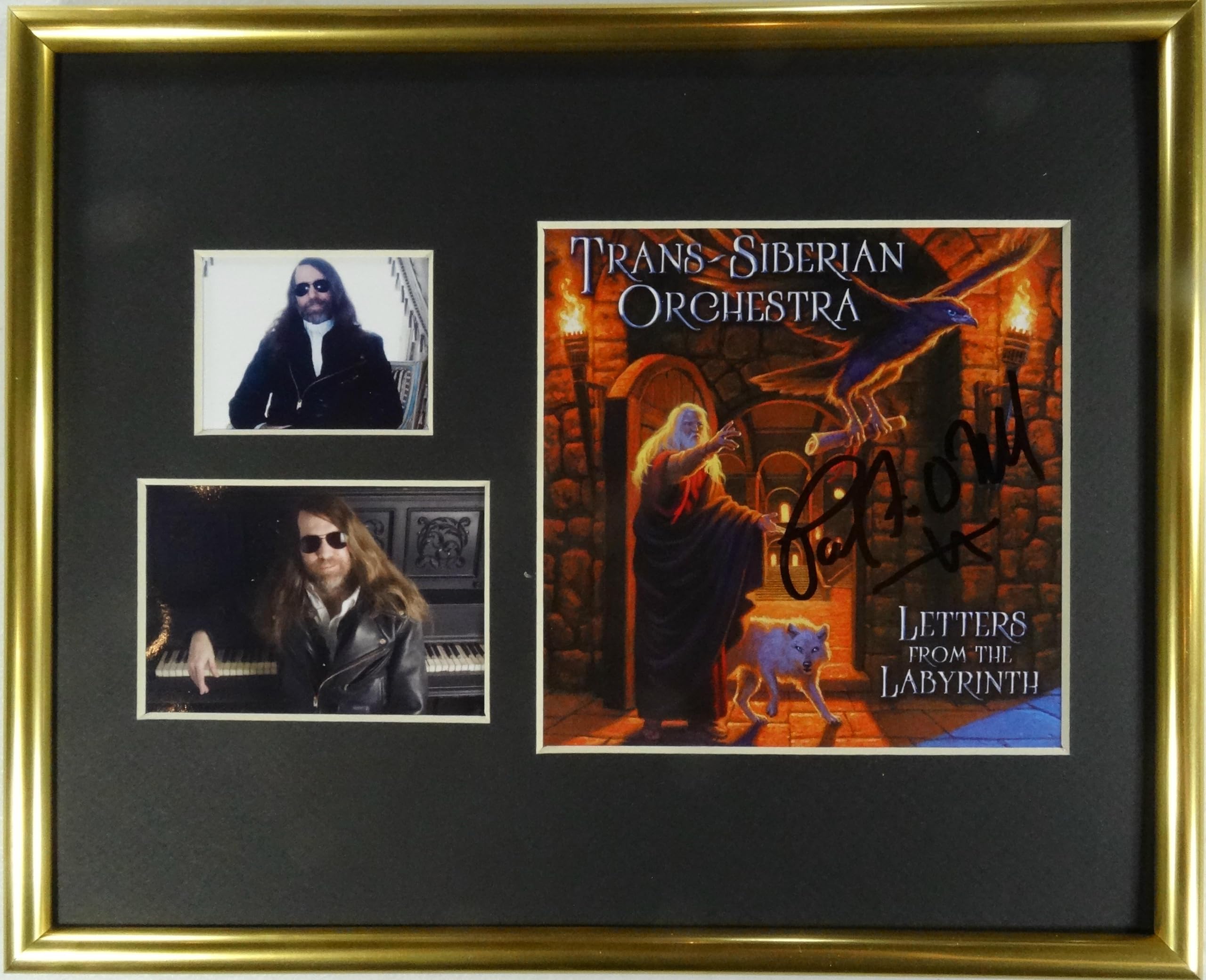 Signed Trans-siberian Orchestra Cd Display Paul O'neill Certified