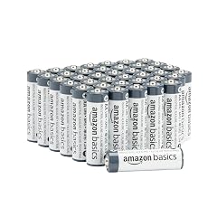 Amazon Basics 40-Pack AA Alkaline Industrial Batteries 1 5 Volt 5-Year Shelf Life