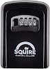 Squire Key Safe Box - 4 Wheel Combination Lock - Wall Mounted Key Safe - Weatherproof Diecast Alloy Body - Large Storage Capacity - Tough Key Lock Box For Outdoor And Indoor Use… Key Keep 1