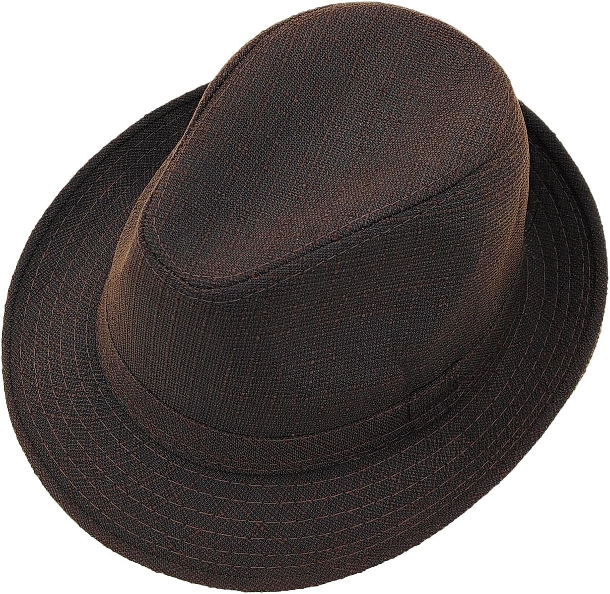 Classic Fedora Hats for Men & Women Hat Short Brim Unisex