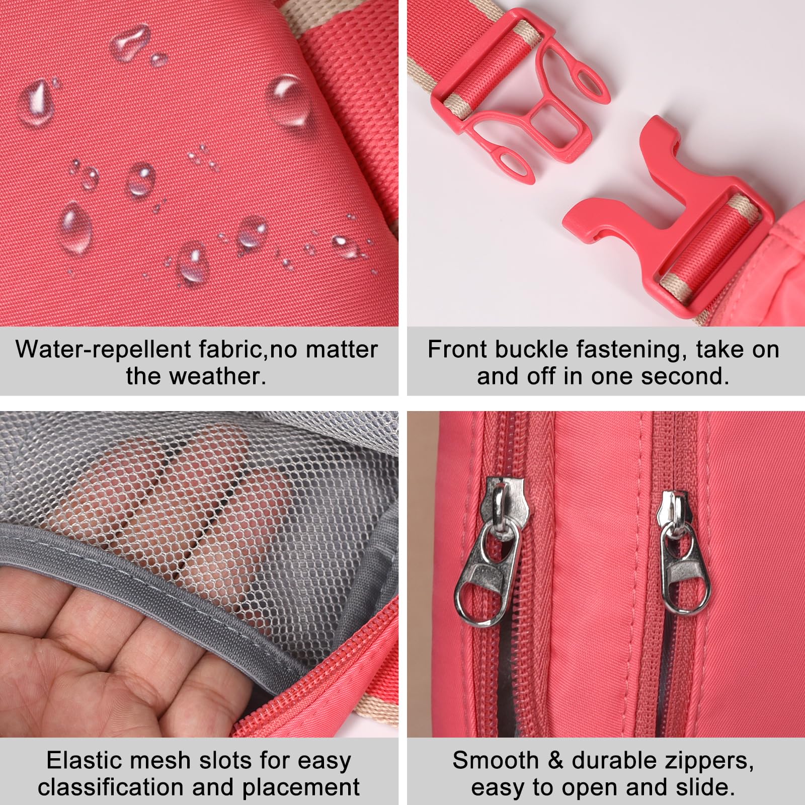 DMLuna Piccola borsa a tracolla da donna alla moda, leggera, per donne e uomini, mini marsupio con cinghia regolabile per corsa, allenamento, viaggi