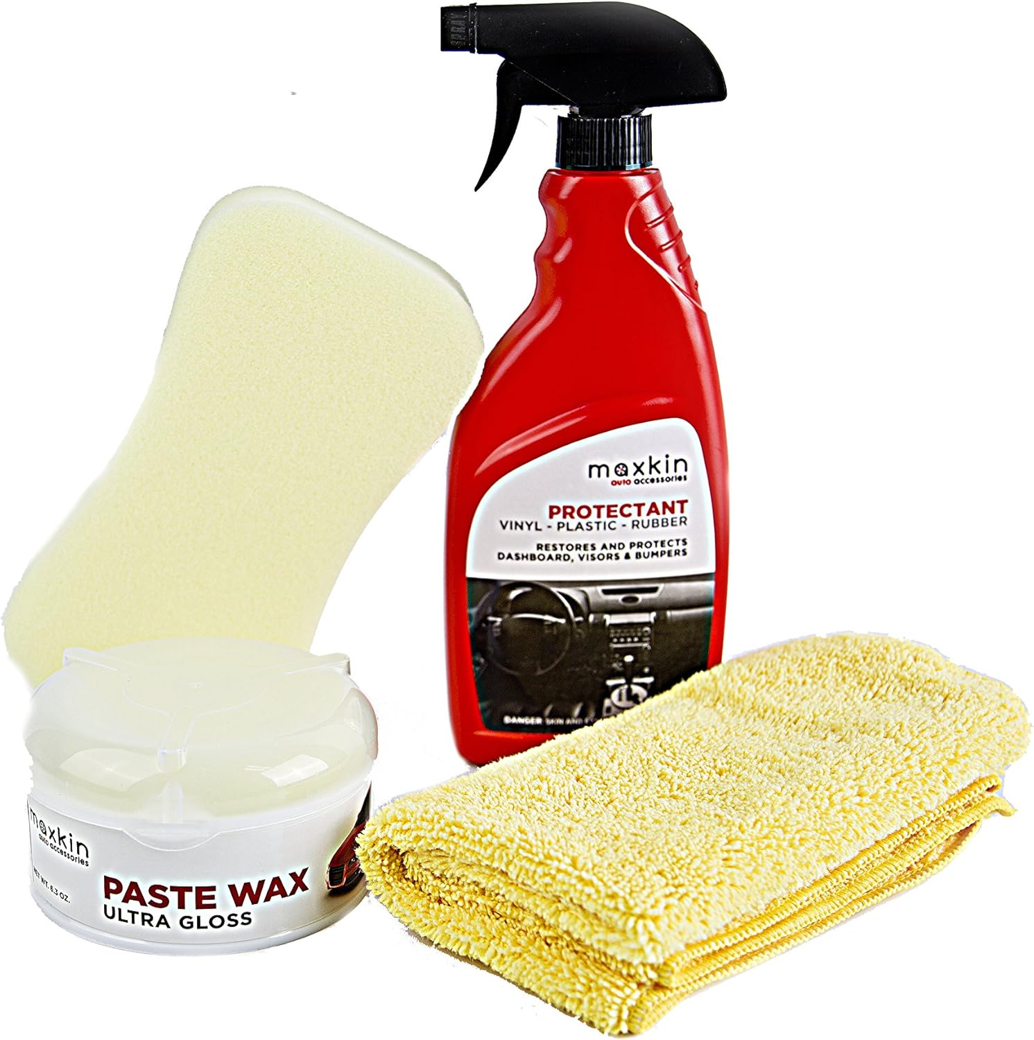 Maxkin Car Care Wax Kit Automotive