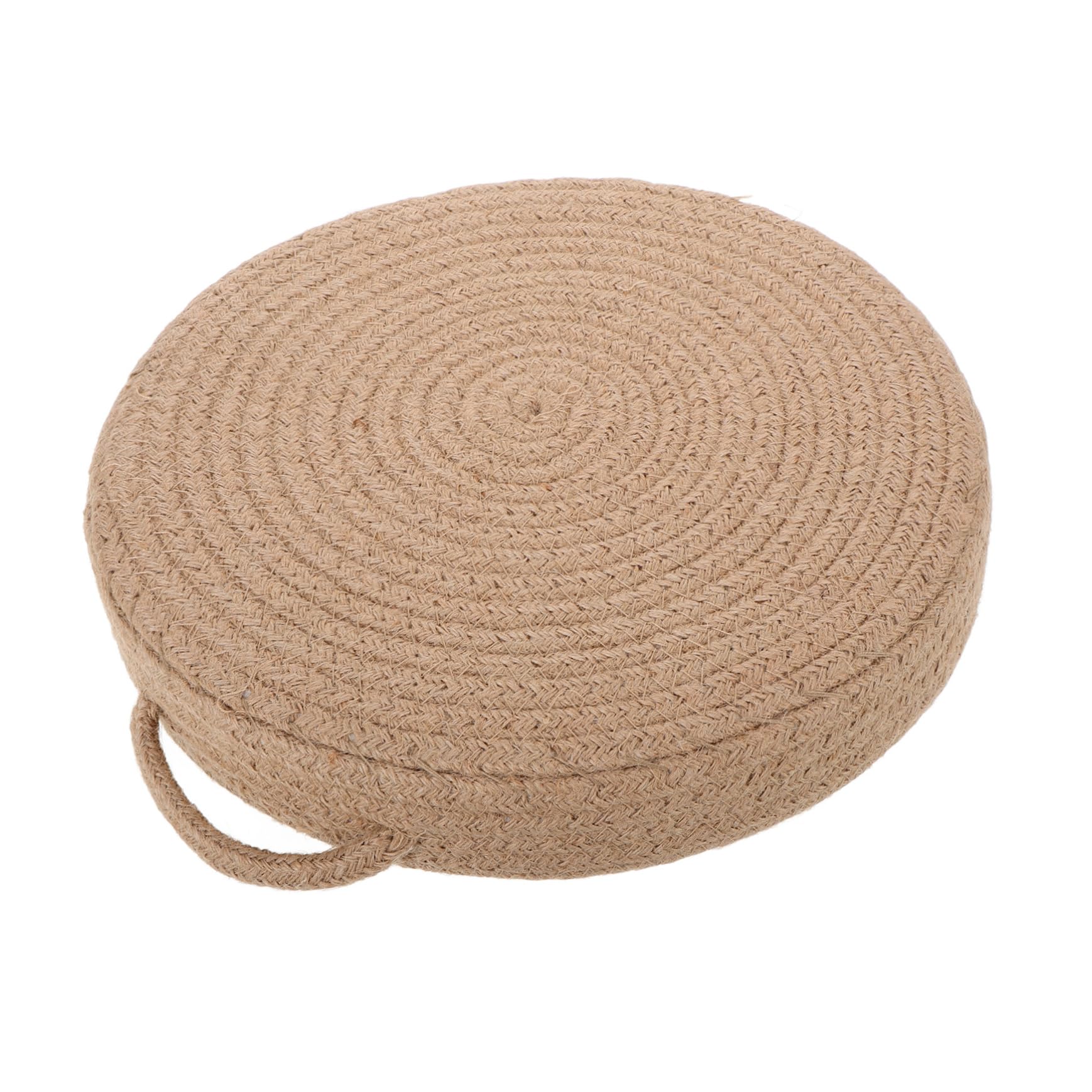 LIOOBO Versatile Children's Woven Stool Cushion Compact Shoe Changing Bench for Decor