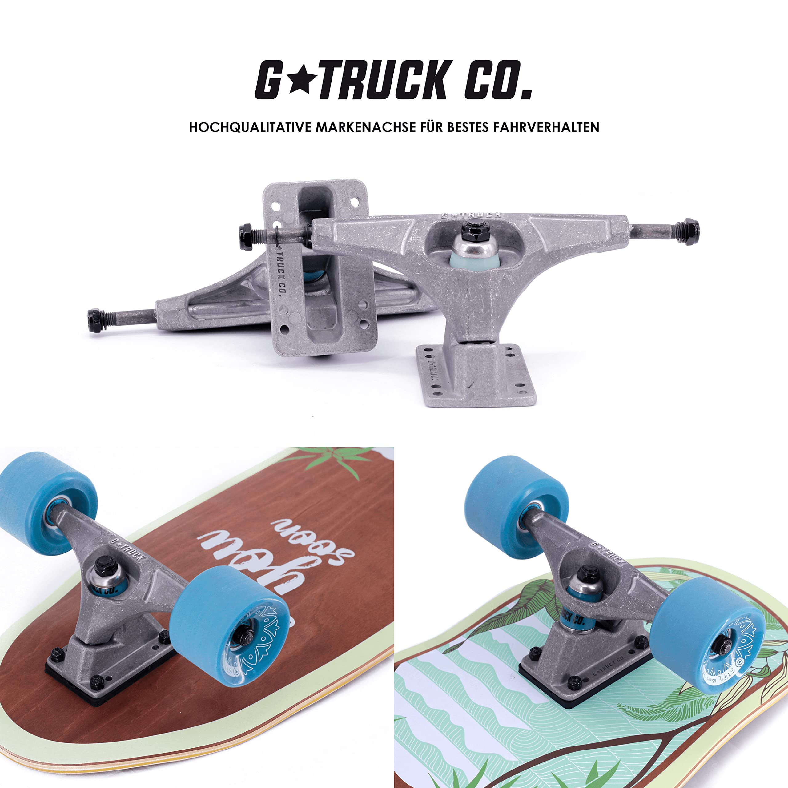 BTFL SURFSKATE BOARDS I für Kinder und Erwachsene