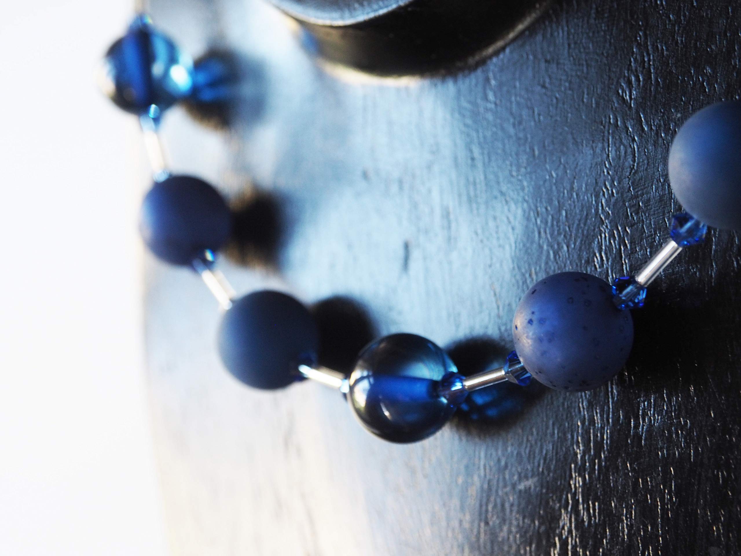 Polariskette blau