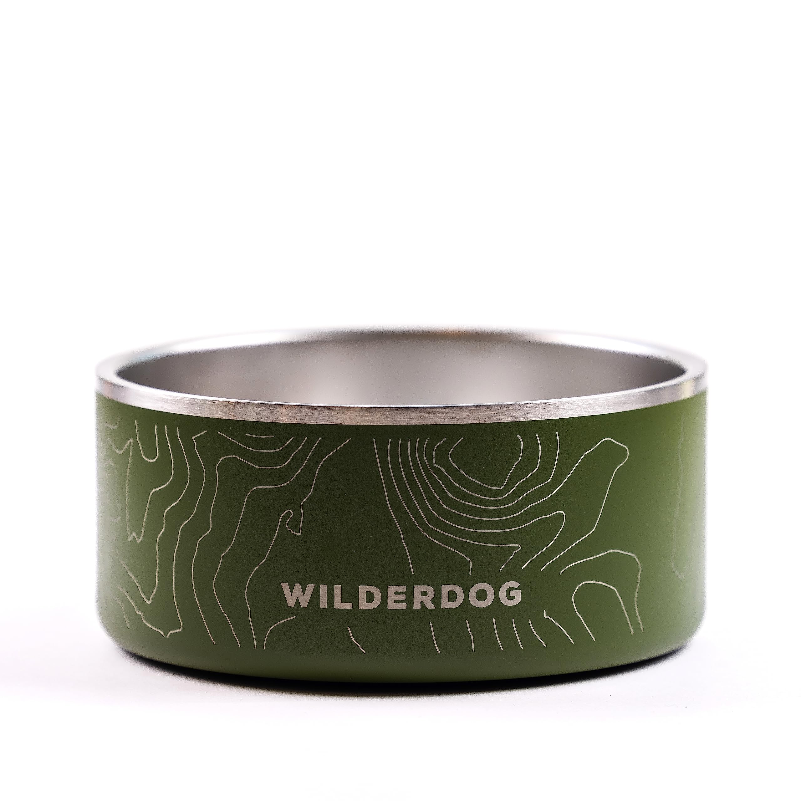 Widlerdog Stainless Steel Dog Bowl with Extra Durable Kitchen-Grade BPA-Free Stainless Steel with Non-Slip Rubber Ringed Bottom