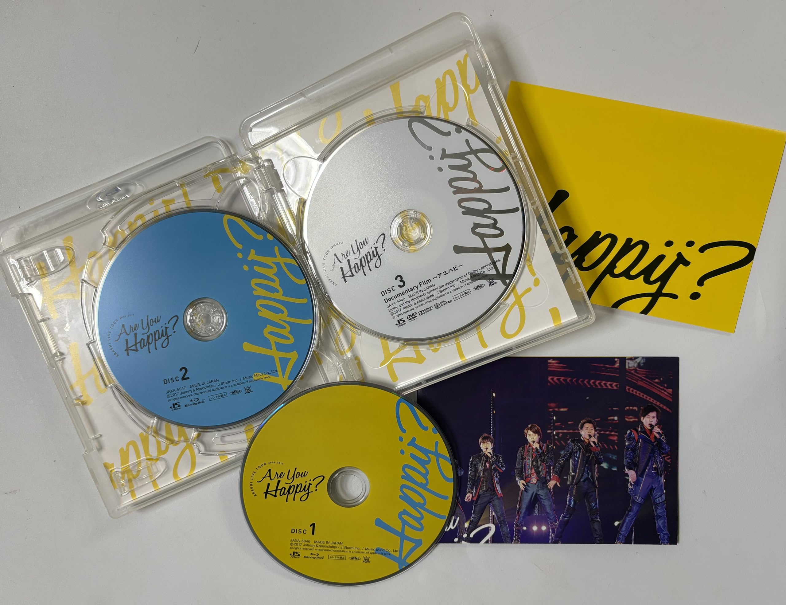 Amazon.co.jp: ARASHI LIVE TOUR 2016-2017 Are You Happy?(通常盤