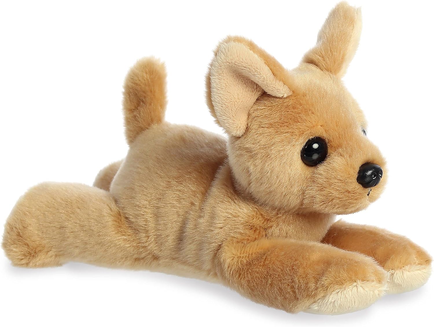 Aurora® Adorable Mini Flopsie™ Chia Chihuahua™ Stuffed Animal - Mini Companions Ready for Playful Adventures - for Kids All Ages, Toddlers, Adults, and Families - Brown 7.5 Inches
