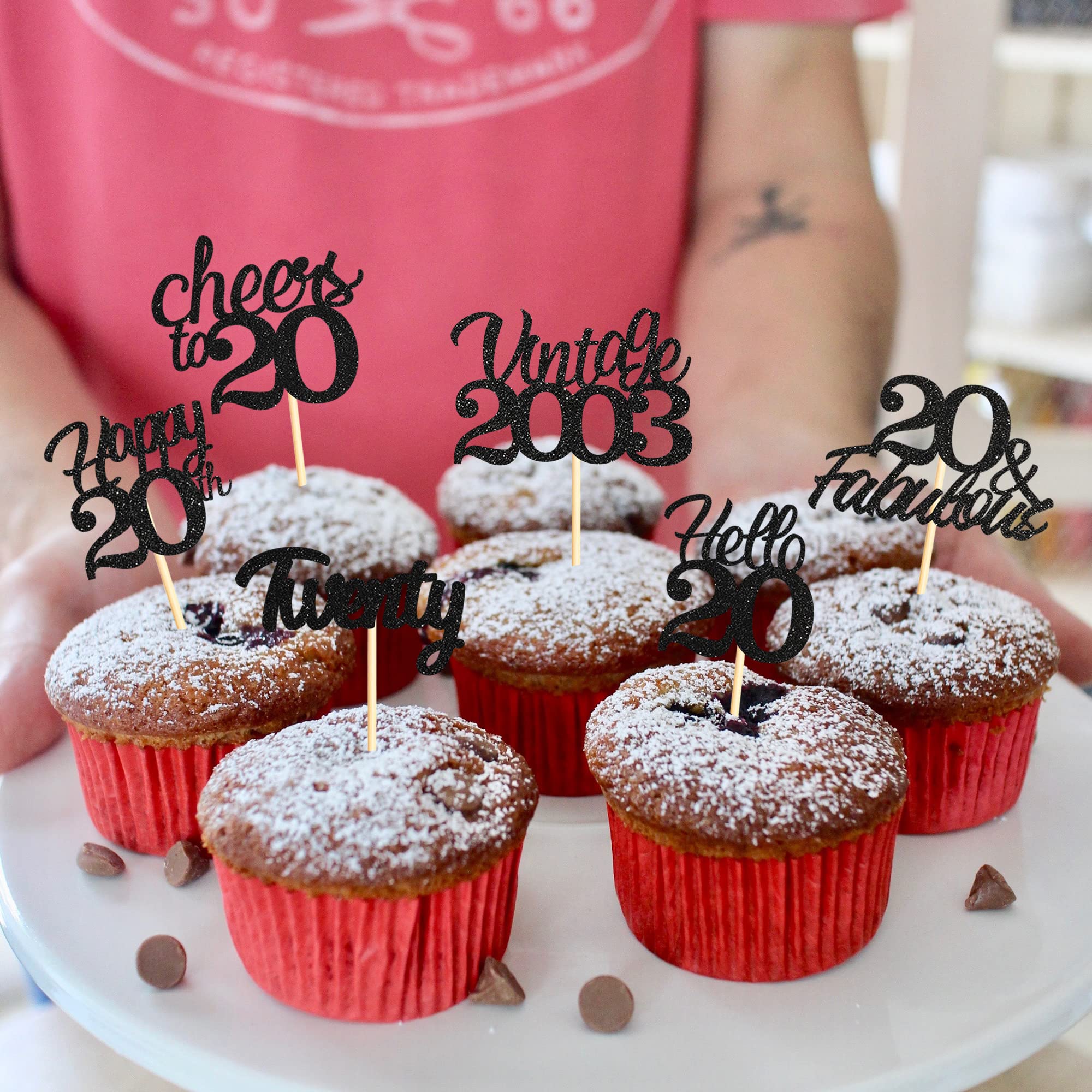 Cupcake Ideas For 20th Birthday