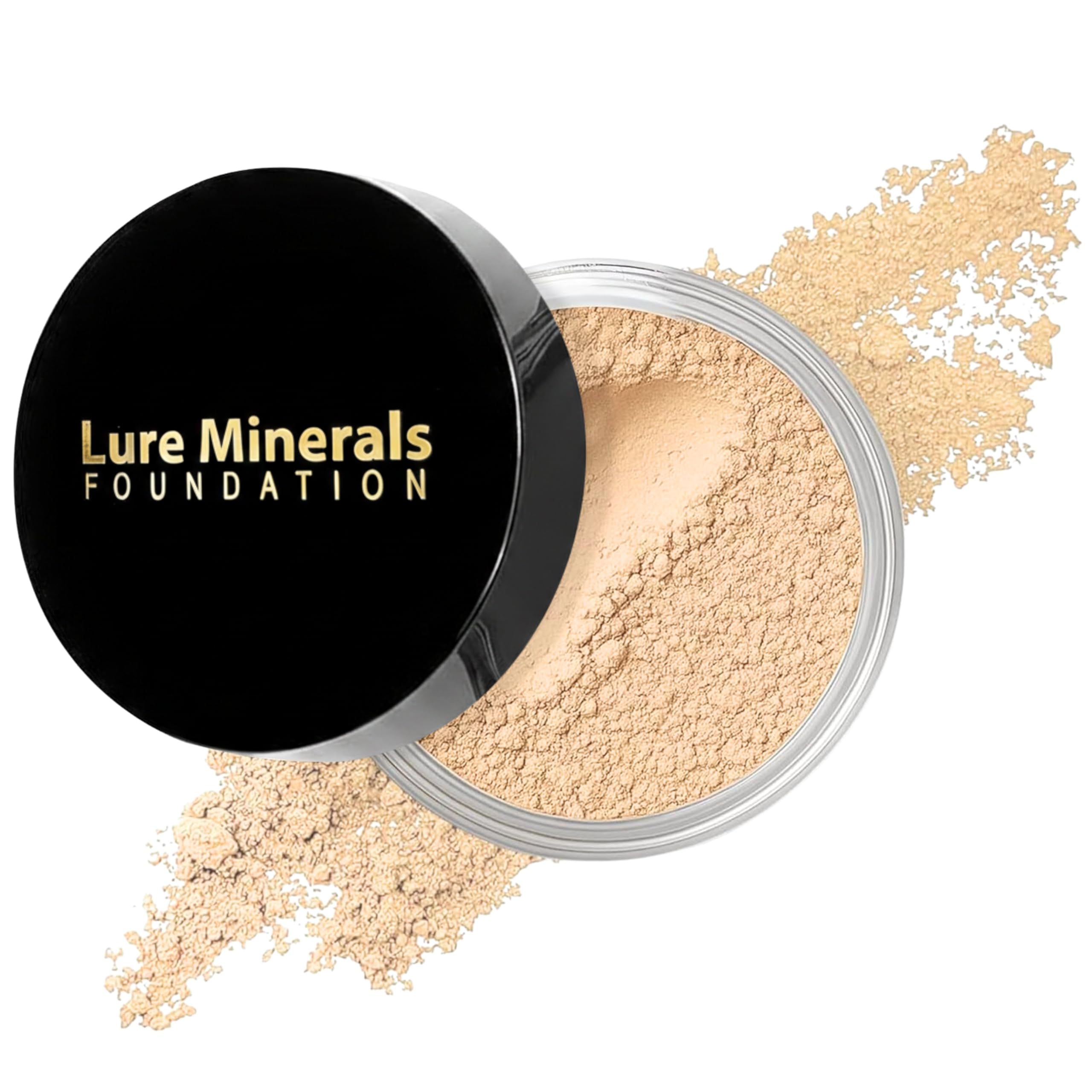 ASC Mineral Foundation Loose Powder 8g Sifter Jar- Choose Color,free of Harmful Ingredients (Compare to Bare Minerals (Golden Fair Matte 8 Grams)