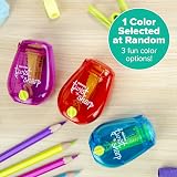 Bostitch Office Pencil Sharpener, Manual, One Assorted Color, Twist-n-Sharp, Kids, Boys, Girls, Colored Pencils, 1 Pack – view 2
