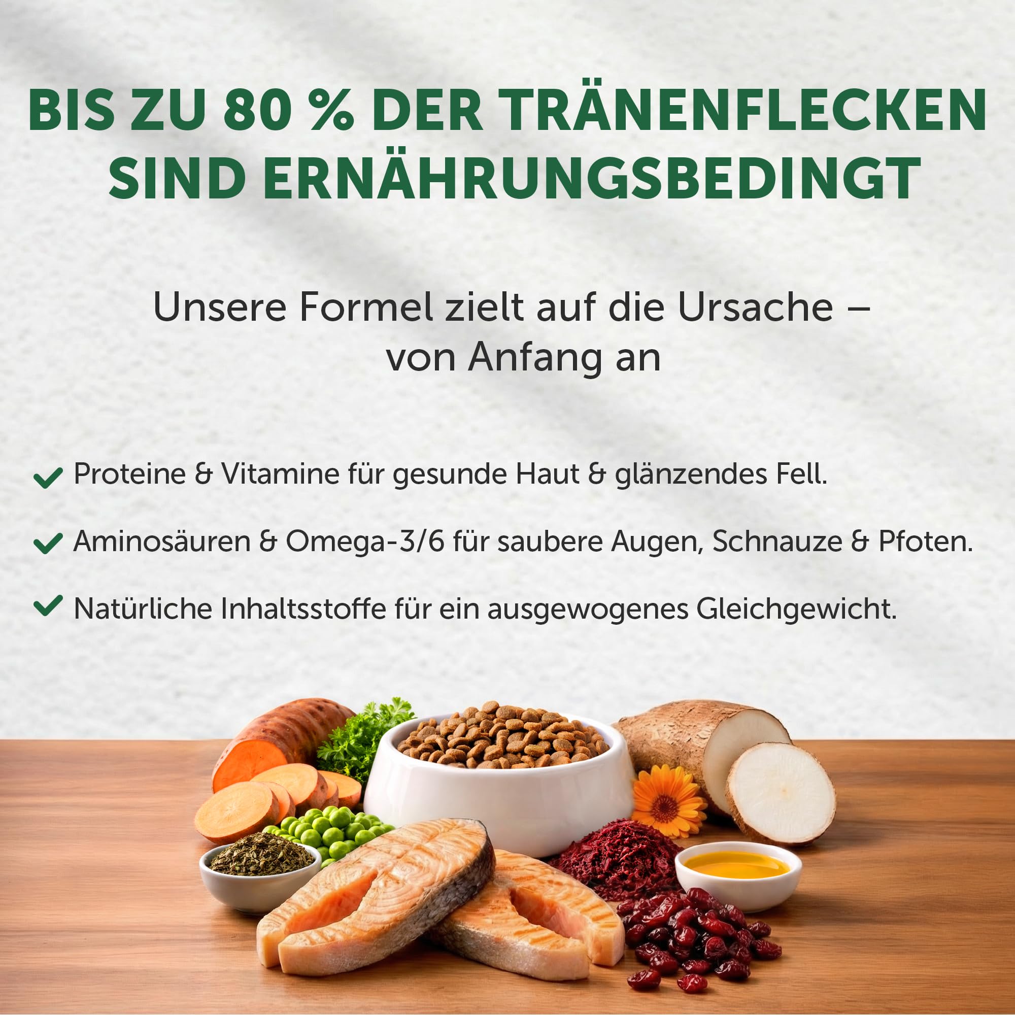 Nature's Protection Superior Care Hundefutter Trocken Getreidefrei - Hypoallergenes Welpenfutter mit Lachs für Weiße Hunde Aller Rassen, Trockenfutter für Welpen, 10kg