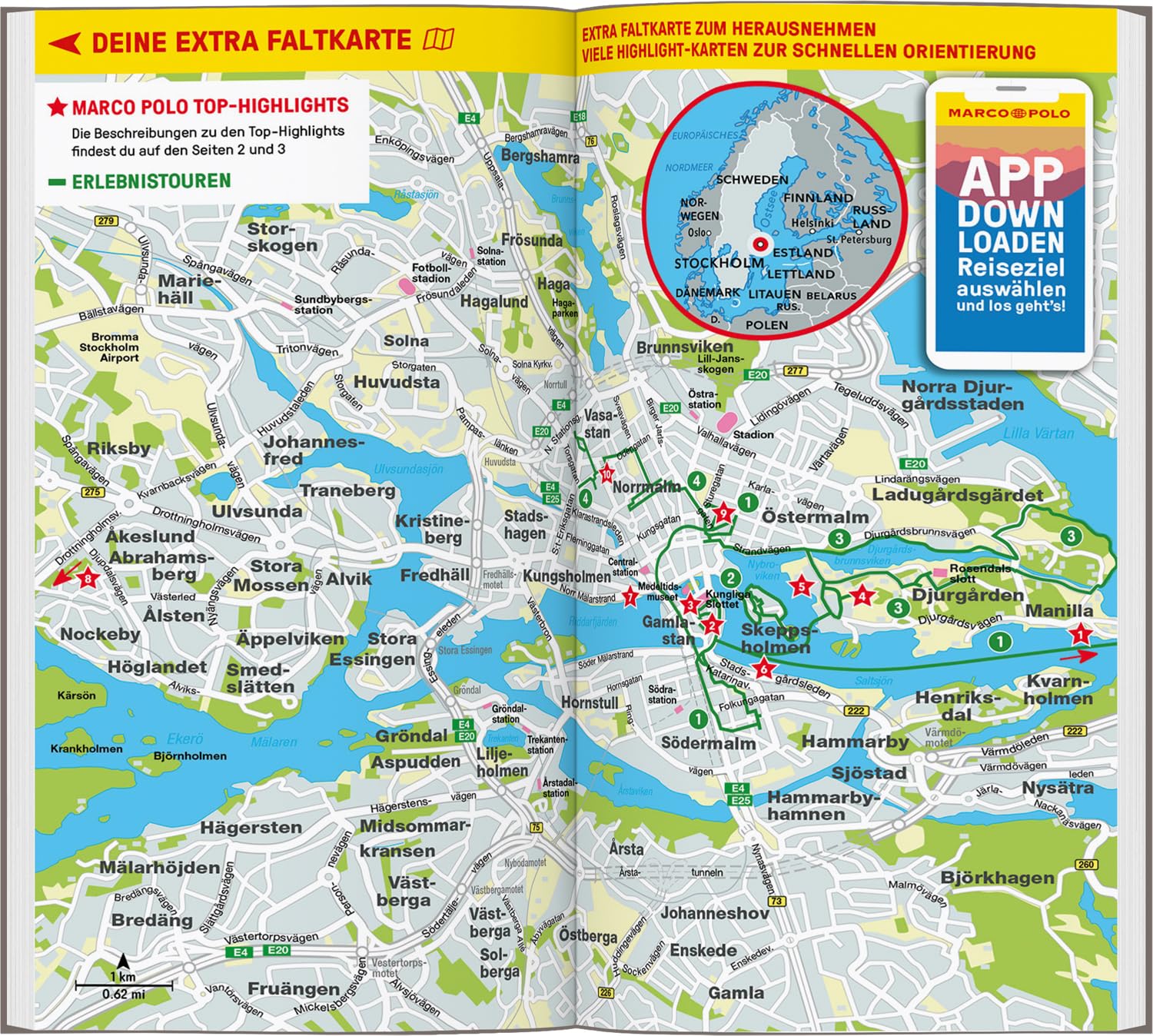 MARCO POLO Reiseführer Stockholm: Reisen mit Insider-Tipps. Inklusive kostenloser Touren-App