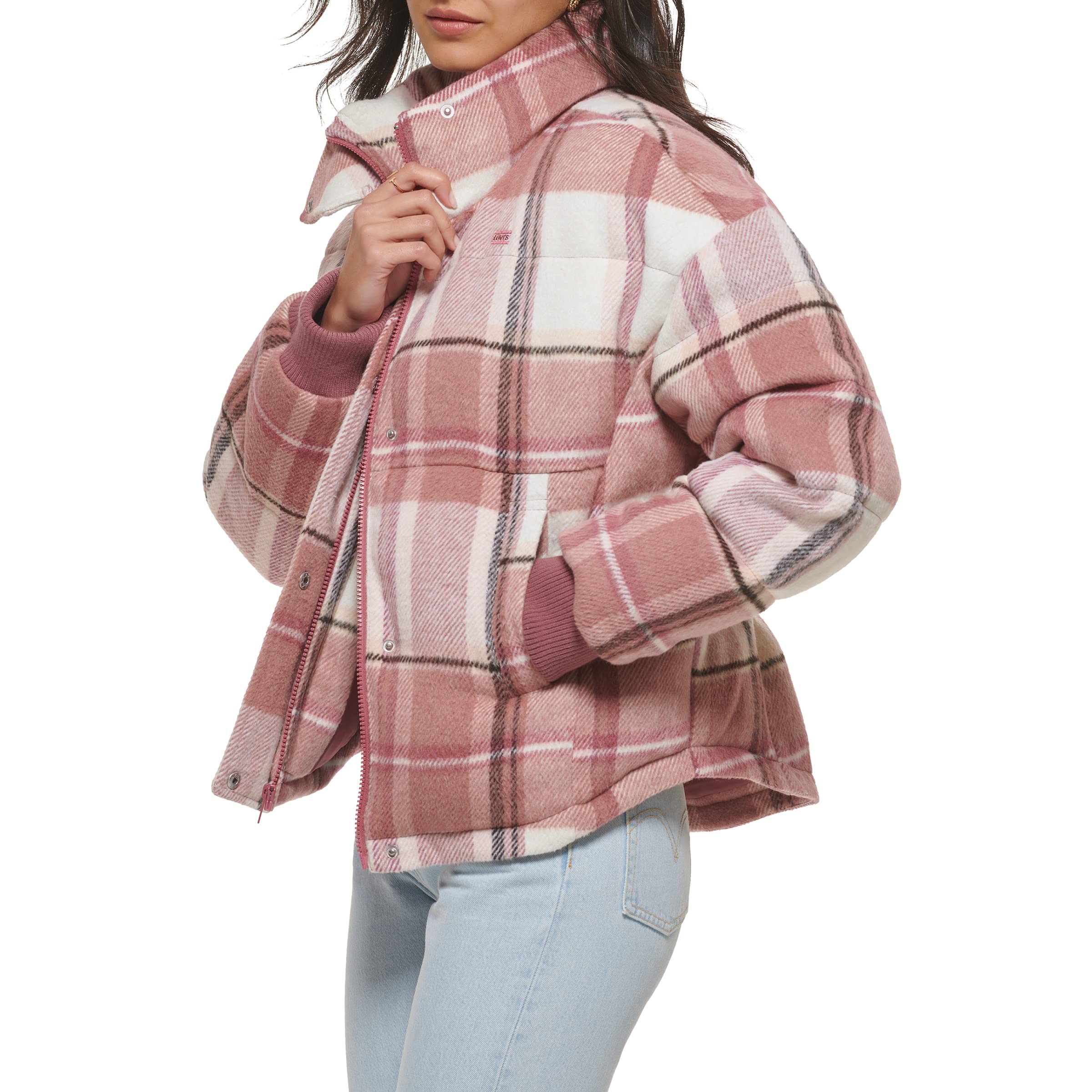 Levi's Women's Cinch Waist Puffer Jacket