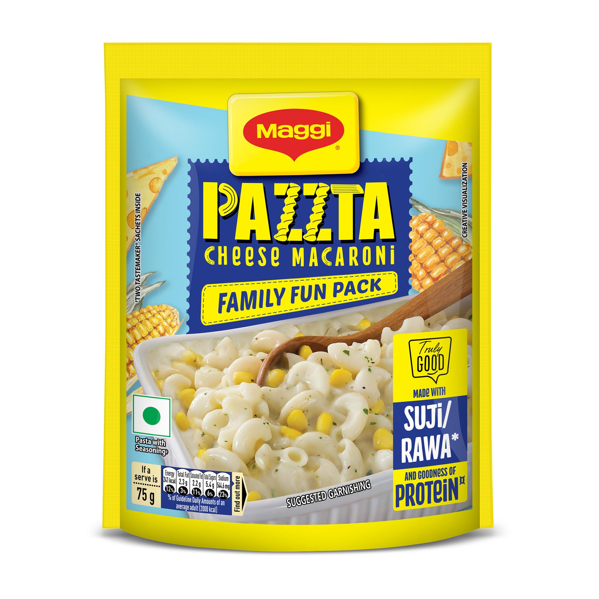 MAGGI PAZZTA Cheese Macaroni, Instant Pasta, 150g