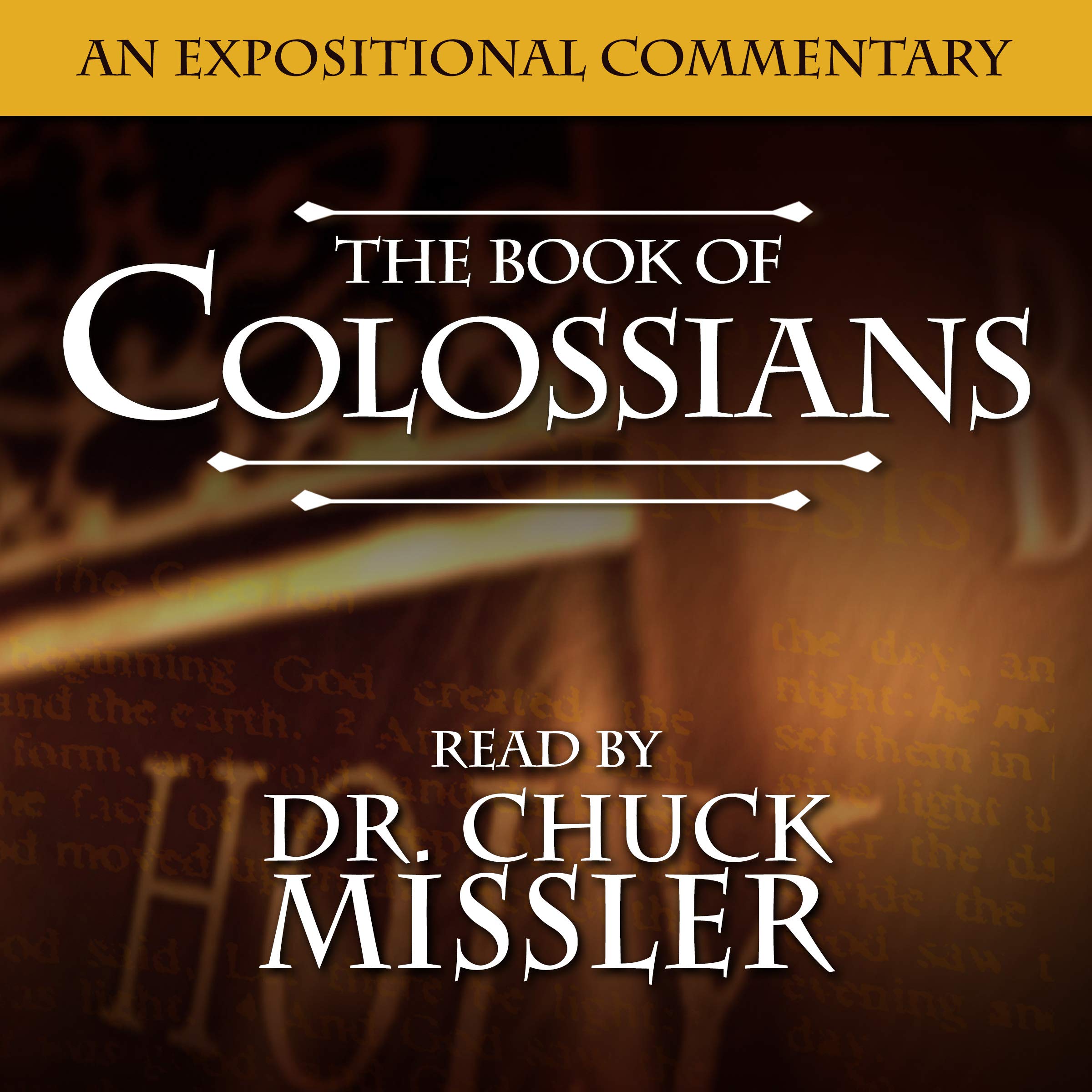 Cover art for Colossians Commentary