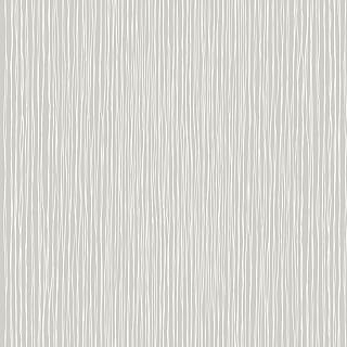 Modern Peel and Stick Wallpaper 17.3" x 78.7" Self Adhesive Wallpaper Textured Neutral Stripe Contact Paper Removable Vinyl Wall Paper for Living Room Bedroom Accent Wall Modern Minimalist Wall Decor